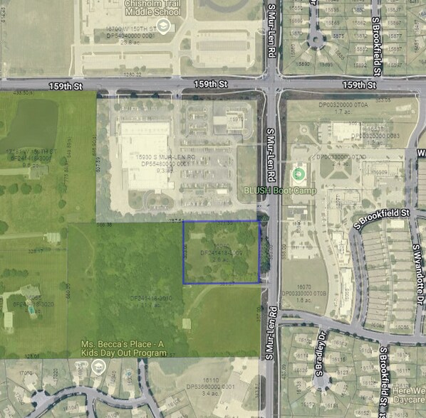 16040 Mur-Len Rd, Olathe, KS à vendre - Plan cadastral – Image 2 sur 2