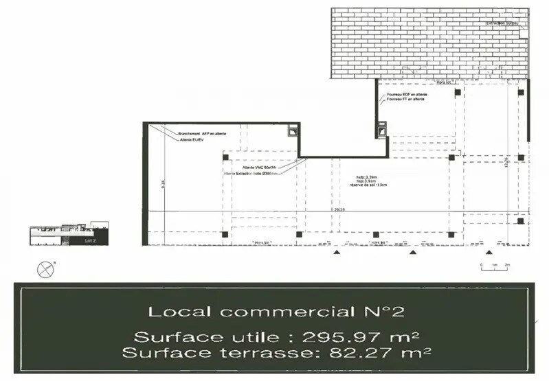 Local commercial dans Sathonay-Camp à vendre - Plan d’étage – Image 2 sur 2