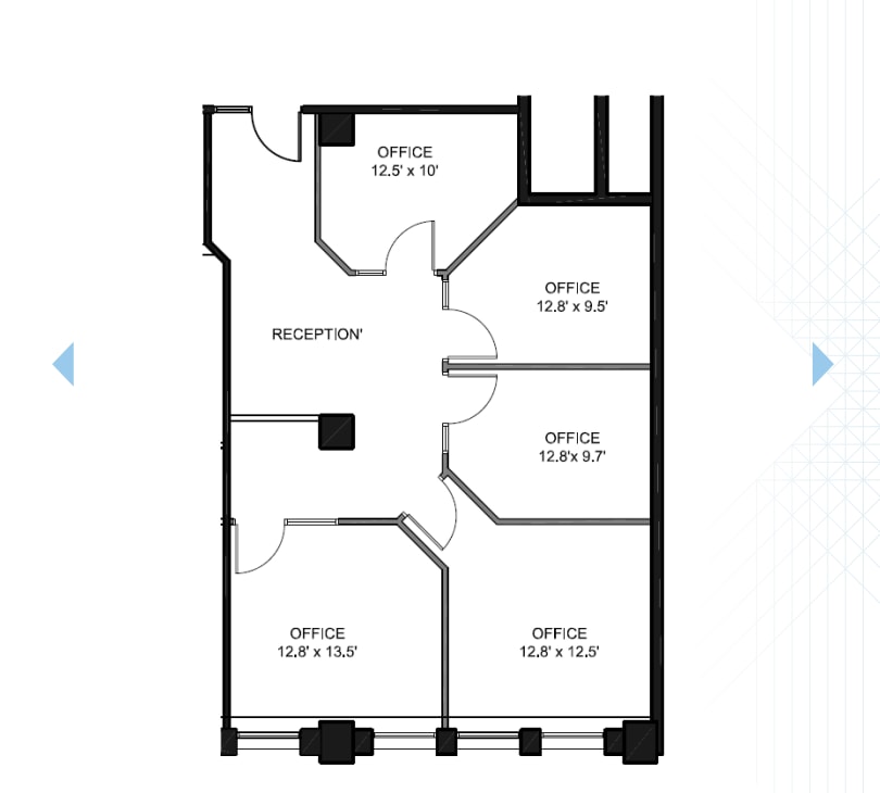 789 W Pender St, Vancouver, BC à louer Plan d’étage– Image 1 sur 1