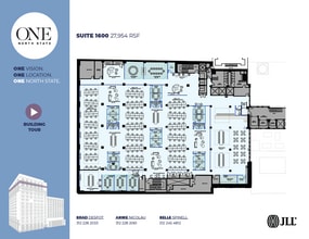 1 N State St, Chicago, IL à louer Plan d’étage– Image 1 sur 3