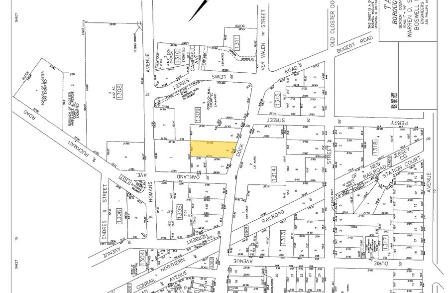 273 Closter Dock Rd, Closter, NJ à louer - Plan cadastral – Image 3 sur 9