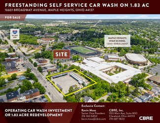 Plus de détails pour 16601 Broadway Ave, Maple Heights, OH - Spécialisé à vendre