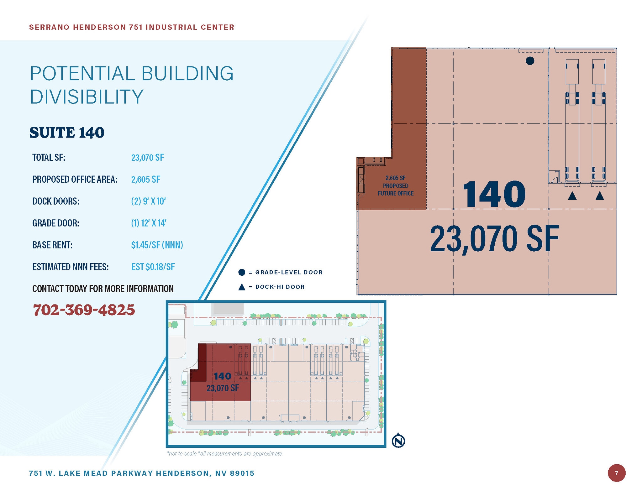 751 W Lake Mead Pky, Henderson, NV à louer Plan d’étage– Image 1 sur 1