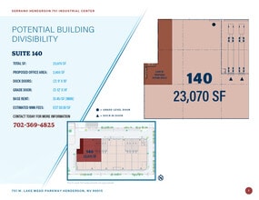 751 W Lake Mead Pky, Henderson, NV à louer Plan d’étage– Image 1 sur 1