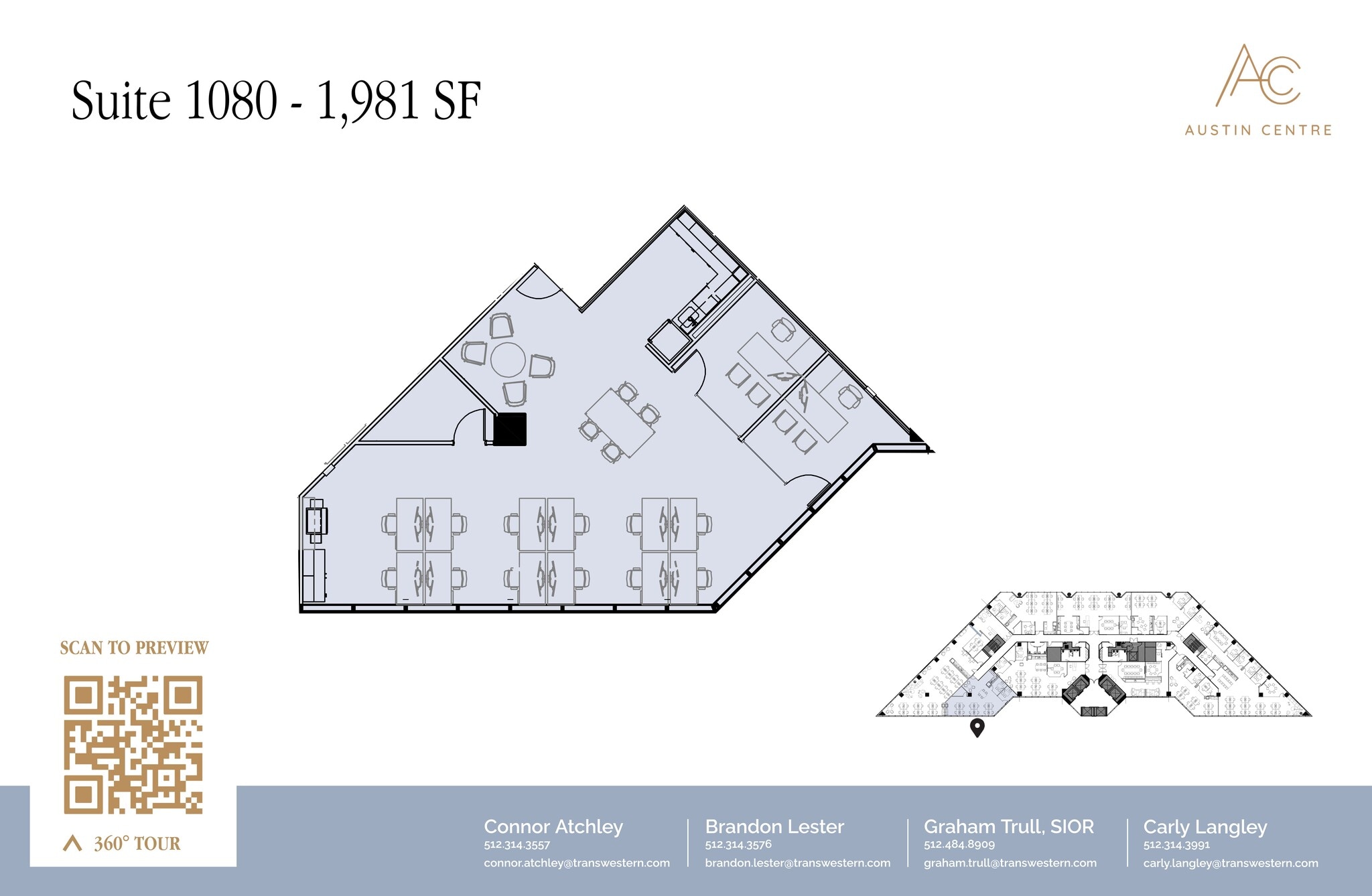 701 Brazos St, Austin, TX à louer Plan de site– Image 1 sur 1