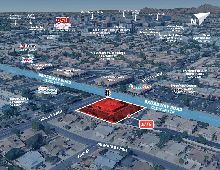 SEC E Broadway Rd & S Dorsey Ln, Tempe, AZ à louer - Photo de l’immeuble – Image 2 sur 2