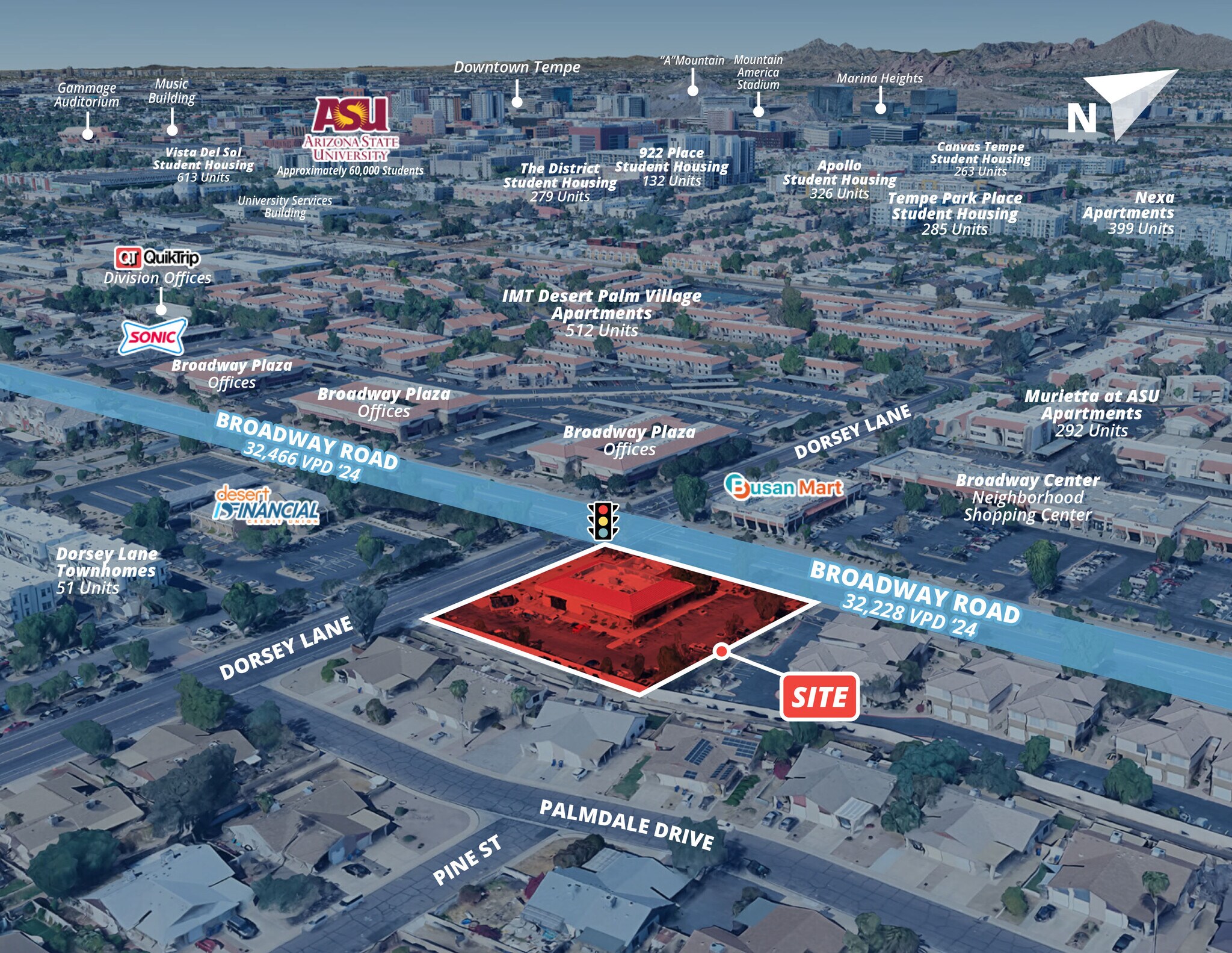 SEC E Broadway Rd & S Dorsey Ln, Tempe, AZ à louer Photo de l’immeuble– Image 1 sur 3