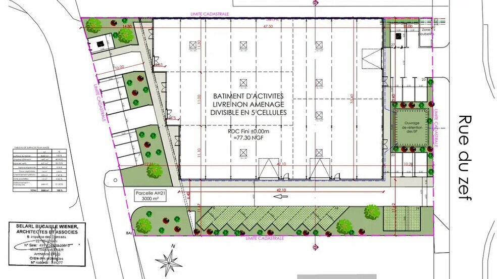 Local d’activités dans Taden à louer - Plan d’étage – Image 2 sur 2