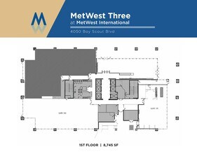 4010 W Boy Scout Blvd, Tampa, FL à louer Plan d’étage– Image 2 sur 2