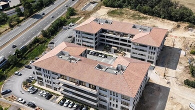 Aubagne - VUE AÉRIENNE vue de carte