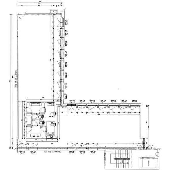 Bureau dans Paris à louer - Plan d’étage – Image 3 sur 3