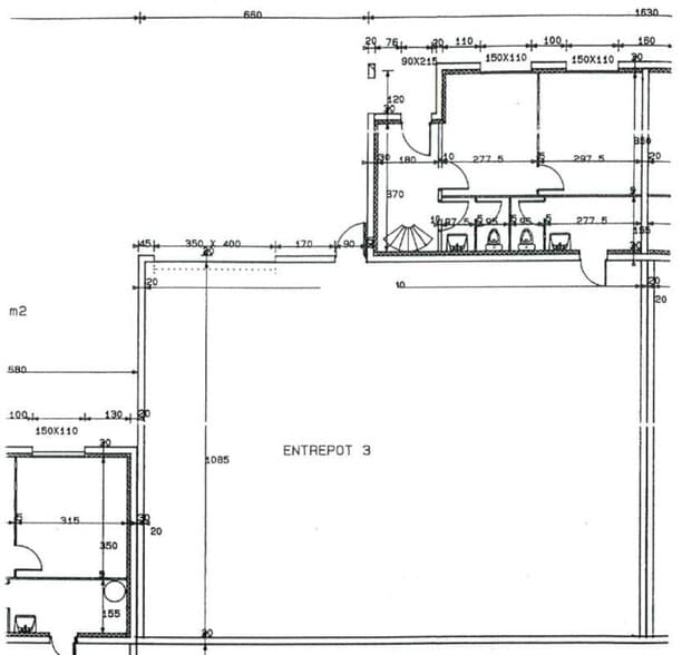 Local d’activités dans Genas à louer - Plan d’étage – Image 3 sur 3