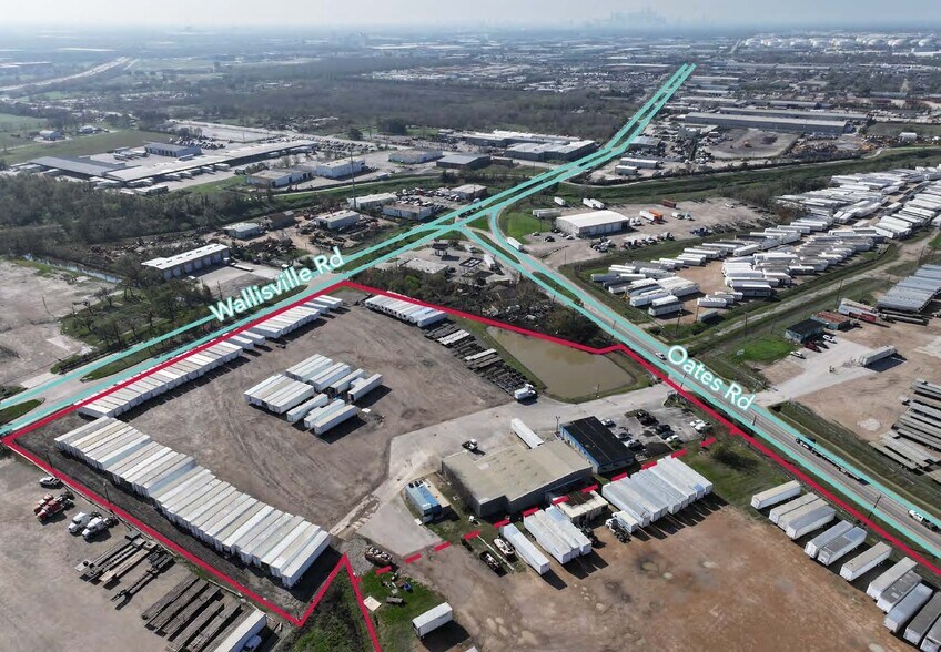 3622 Oates Rd, Houston, TX à louer - Aérien – Image 3 sur 5