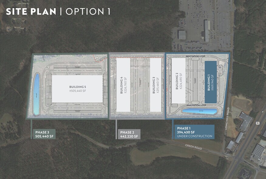 2405 Innovation Loop, Youngsville, NC à louer - Plan de site – Image 2 sur 15