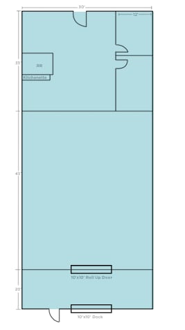 8001 Sweet Valley Dr, Valley View, OH à louer Plan d’étage– Image 1 sur 2