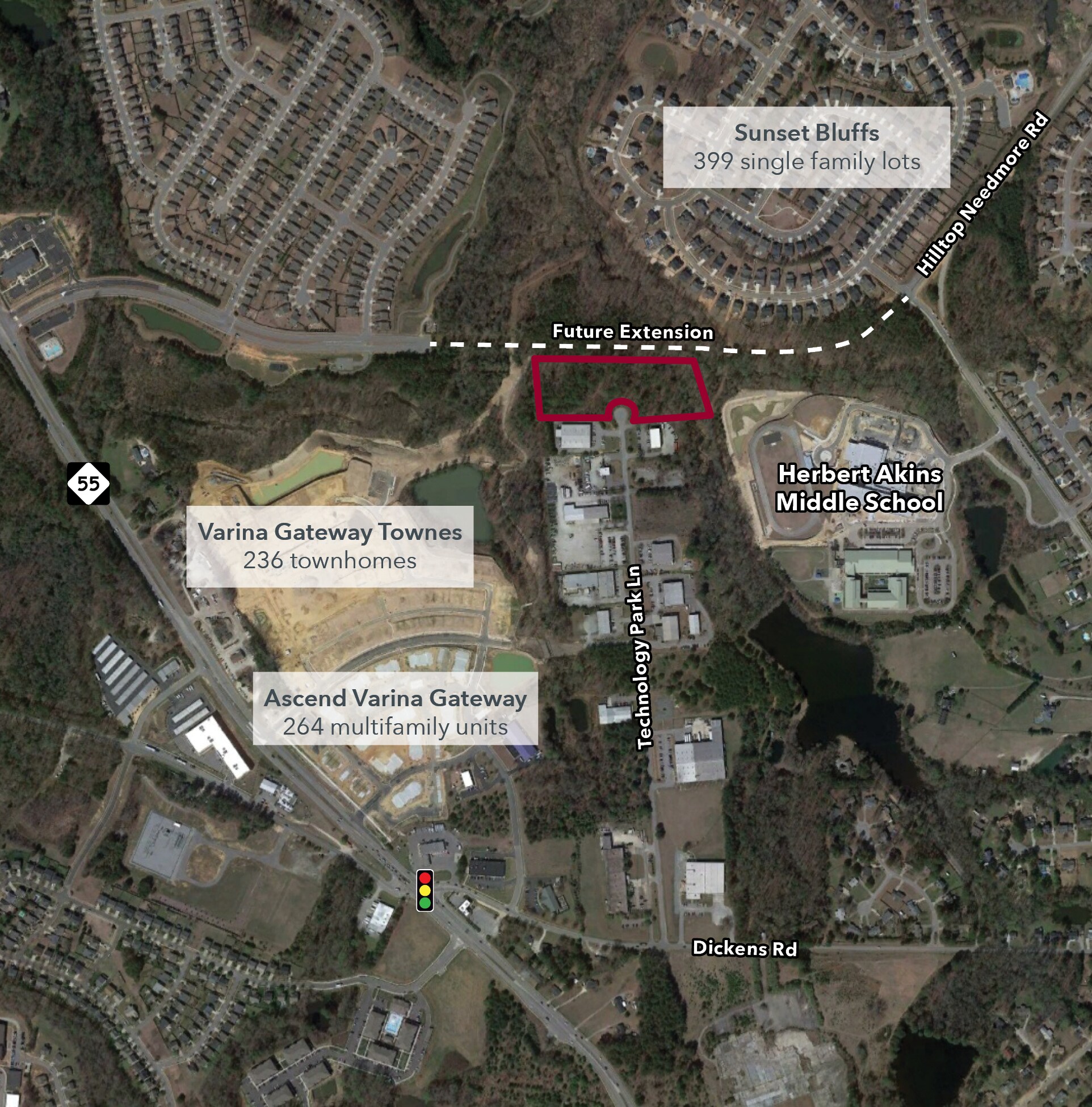 228,229,232,233 Technology Park Ln, Fuquay Varina, NC à vendre Photo de l’immeuble– Image 1 sur 5