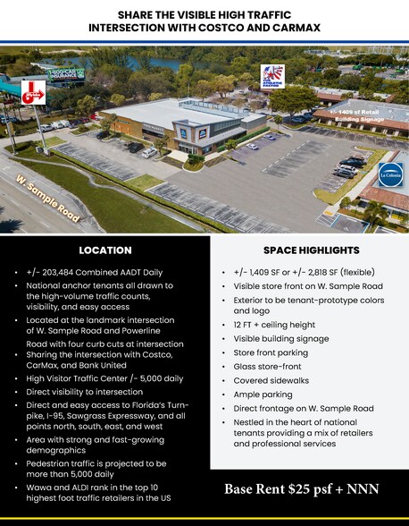 2301 W Sample Rd, Pompano Beach, FL à louer - Aérien – Image 3 sur 9