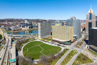 320 Fort Duquesne Blvd, Pittsburgh, PA - VUE AÉRIENNE  vue de carte - Image1