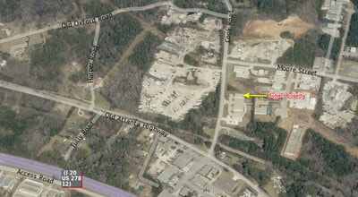 80 Cook Rd, Covington, GA - Vue aérienne  vue de carte