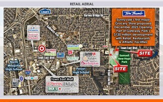 Plus de détails pour TBD Town East Blvd, Sunnyvale, TX - Local commercial à louer