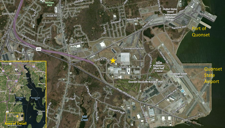 315 Commerce Park Rd, North Kingstown, RI à vendre - Aérien – Image 2 sur 24