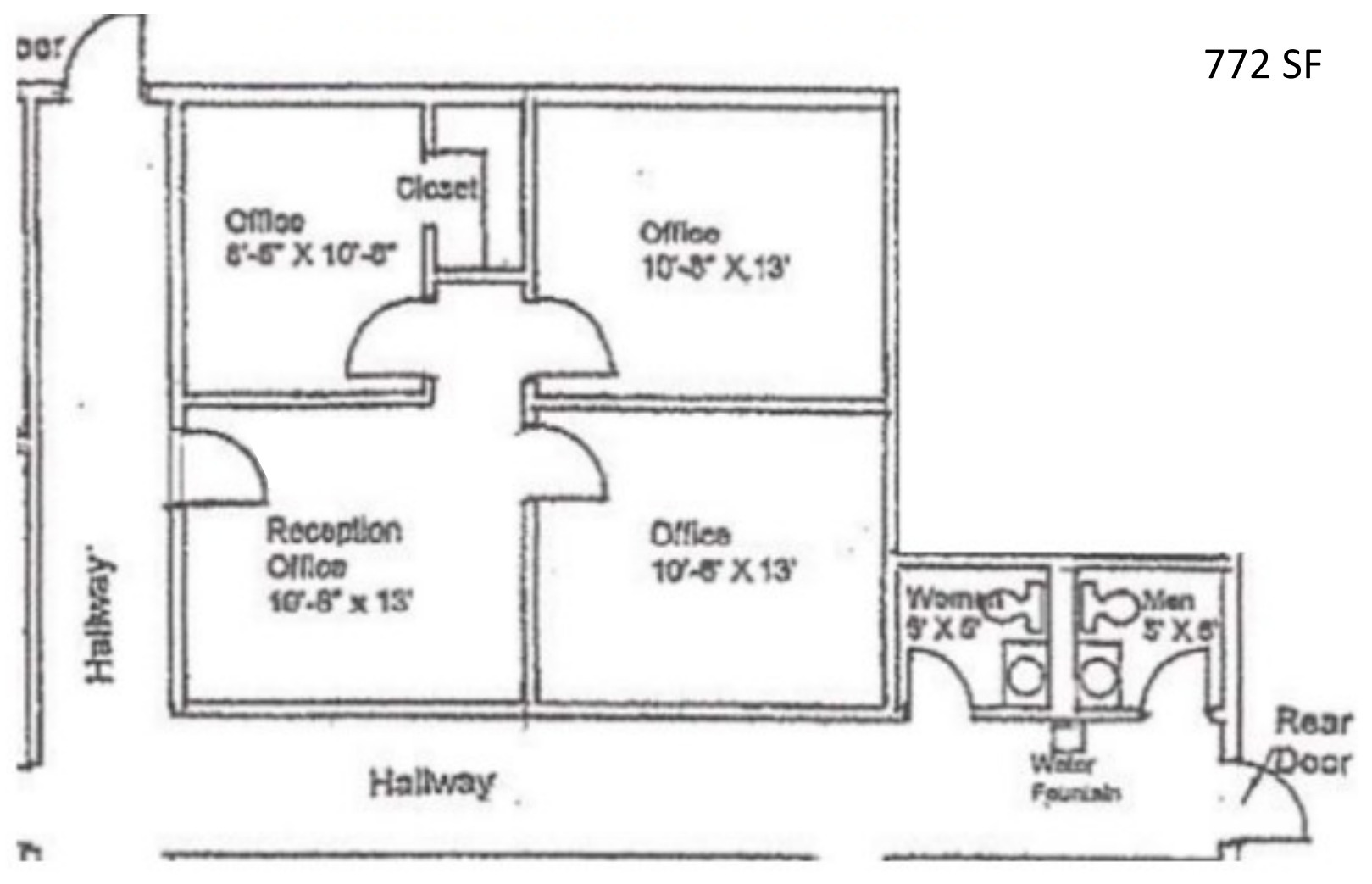 1340 S Main St, Grapevine, TX à louer Plan d’étage– Image 1 sur 1