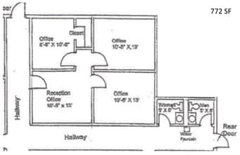 1340 S Main St, Grapevine, TX à louer Plan d’étage– Image 1 sur 1