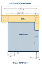88 Washington, Portland, OR à louer Plan de site– Image 1 sur 4