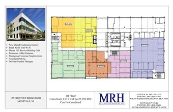 155 Chestnut Ridge Rd, Montvale, NJ à louer Plan d’étage– Image 1 sur 1