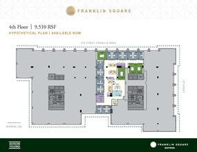 1300 I St NW, Washington, DC à louer Plan d’étage– Image 2 sur 3