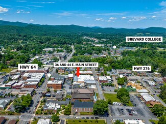 Plus de détails pour 36 & 44 E Main St., Brevard, NC - Local commercial à vendre