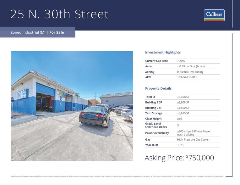 25 N 30th St, Las Vegas, NV à vendre - Photo de l’immeuble – Image 2 sur 10
