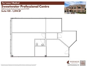 4660 Sweetwater Blvd, Sugar Land, TX à louer Plan d’étage– Image 2 sur 2