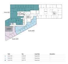 8618 Westwood Center Dr, Vienna, VA à louer Plan d’étage– Image 1 sur 1