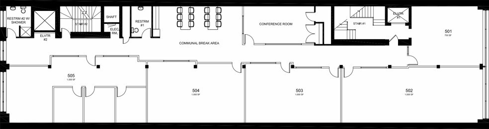 1132 S Wabash Ave, Chicago, IL à louer - Plan d’étage – Image 3 sur 18