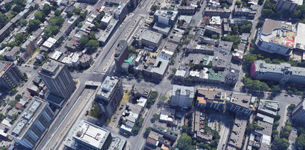 418 Rue Sherbrooke E, Montréal, QC - VUE AÉRIENNE  vue de carte