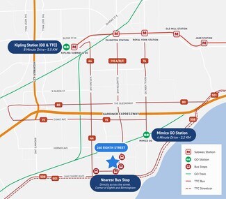 Plus de détails pour 260 Eighth St, Toronto, ON - Industriel/Logistique à louer