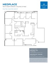 1315 St Joseph Pky, Houston, TX à louer Plan d’étage– Image 1 sur 2