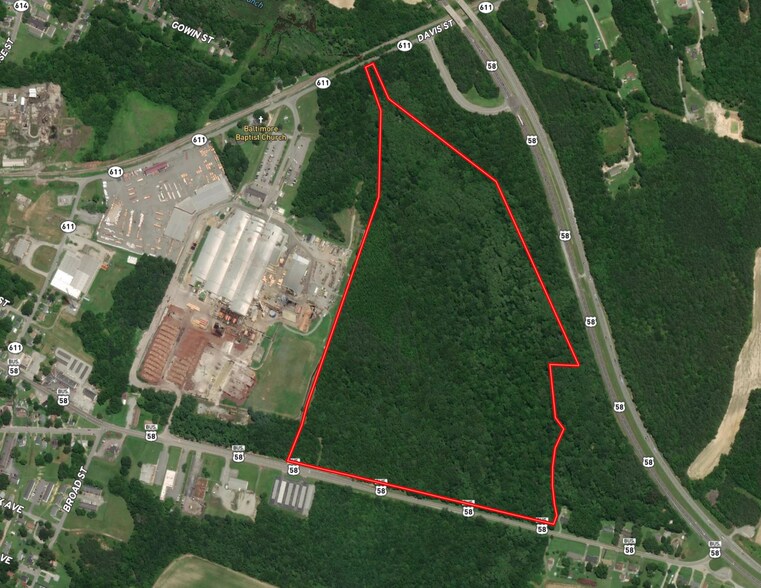 0 Davis Street, Emporia, VA à vendre - Photo principale – Image 1 sur 4