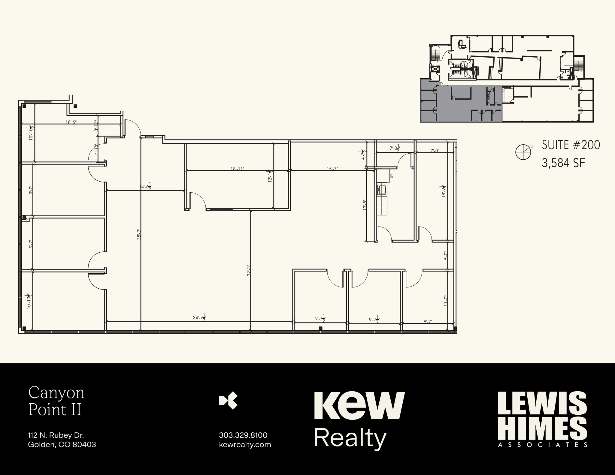 112 N Rubey Dr, Golden, CO à louer Plan de site– Image 1 sur 1