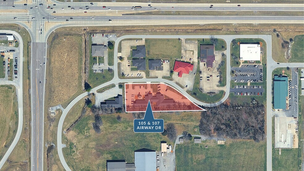 105 Airway Dr, Marion, IL à vendre - Photo de l’immeuble – Image 2 sur 3