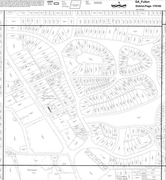 1355 Peachtree St NE, Atlanta, GA à louer - Plan cadastral – Image 3 sur 19