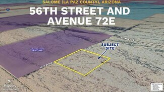 Plus de détails pour N 56th St, Salome, AZ - Terrain à vendre