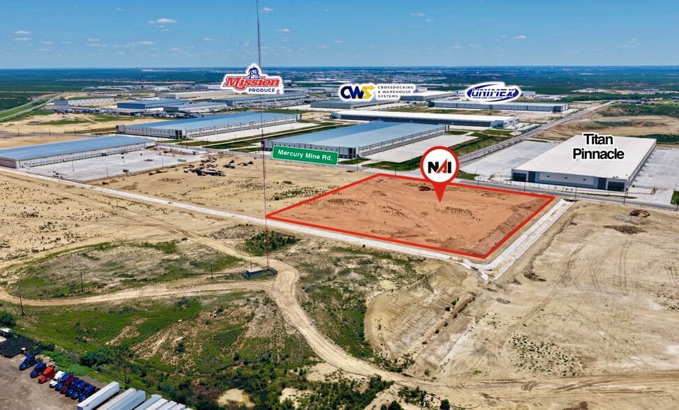 970 Mercury Mine Rd, Laredo, TX à vendre - Aérien – Image 3 sur 8