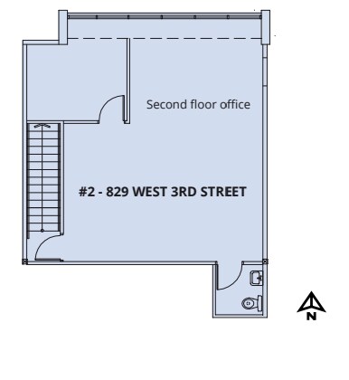 823-837 3rd St W, North Vancouver, BC à louer Plan d’étage– Image 1 sur 1