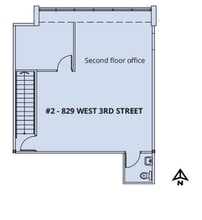 823-837 3rd St W, North Vancouver, BC à louer Plan d’étage– Image 1 sur 1