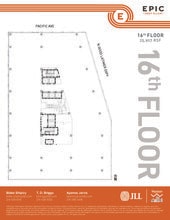 2550 Pacific Ave, Dallas, TX à louer Plan d’étage– Image 1 sur 1