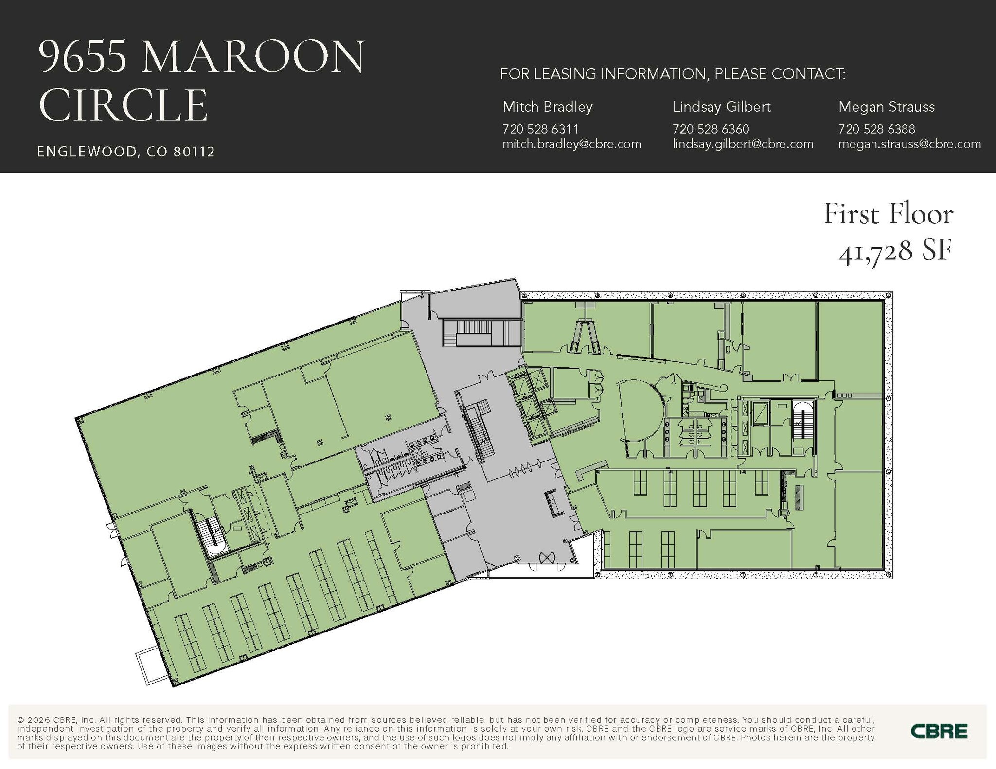 9655 Maroon Cir, Englewood, CO à louer Plan d’étage– Image 1 sur 1