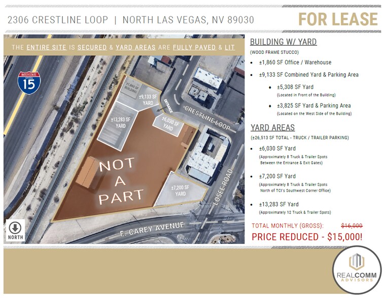 2306 Crestline Loop, North Las Vegas, NV à louer - Photo de l’immeuble – Image 2 sur 2