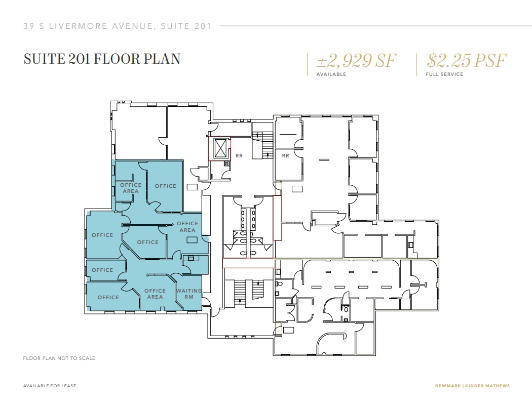 39-101 S Livermore Ave, Livermore, CA à louer Plan d’étage– Image 1 sur 1